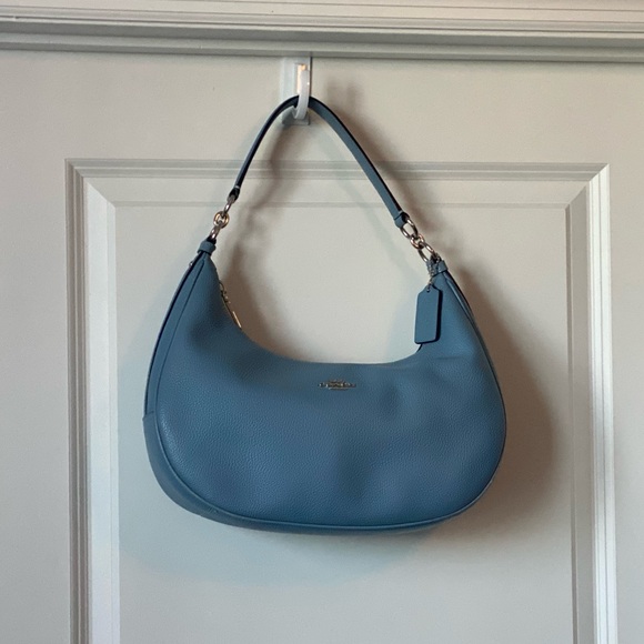 Coach Blue Leather purse - Picture 4 of 13